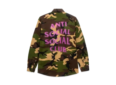 ANTI SOCIAL SOCIAL CLUB SS22 Dialtone Flannel "Camo"