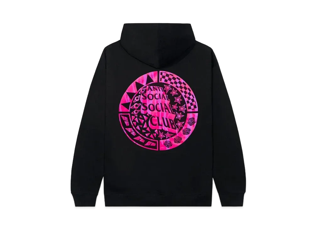 ANTI SOCIAL SOCIAL CLUB SS22 Level 8 Hoodie "Black"
