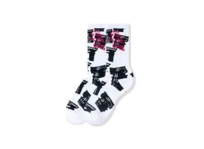 ANTI SOCIAL SOCIAL CLUB SS22 Collapse Socks "White"
