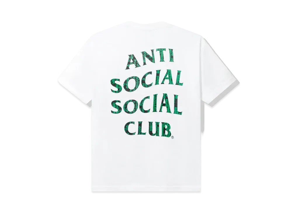 ANTI SOCIAL SOCIAL CLUB SS22 Glitch Tee "White"