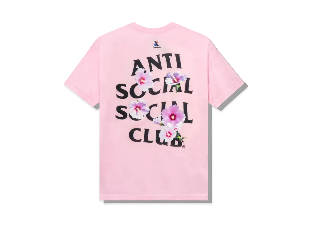 ANTI SOCIAL SOCIAL CLUB SS22 ASSC x Case Study Mugunghwa Tee "Pink"