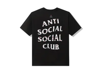 ANTI SOCIAL SOCIAL CLUB SS22 ASSC x Case Study Flag Tee "Black"