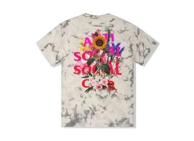 ANTI SOCIAL SOCIAL CLUB FW22 Bouquet For The Old Days Tie Dye Tee "Black"