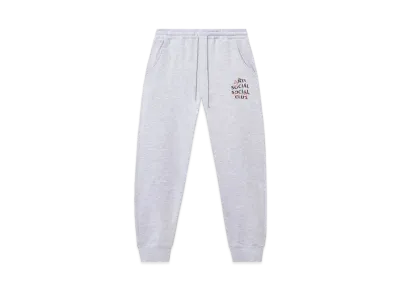 ANTI SOCIAL SOCIAL CLUB FW22 Kkoch Sweatpants "Heather Grey"