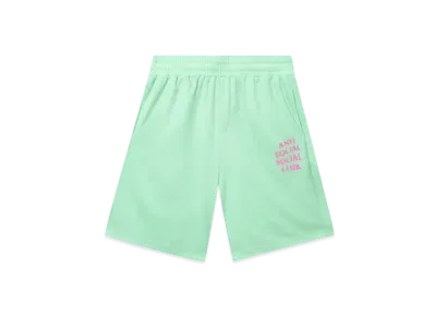 ANTI SOCIAL SOCIAL CLUB FW22 Never Made The Team Mesh Shorts "Mint"