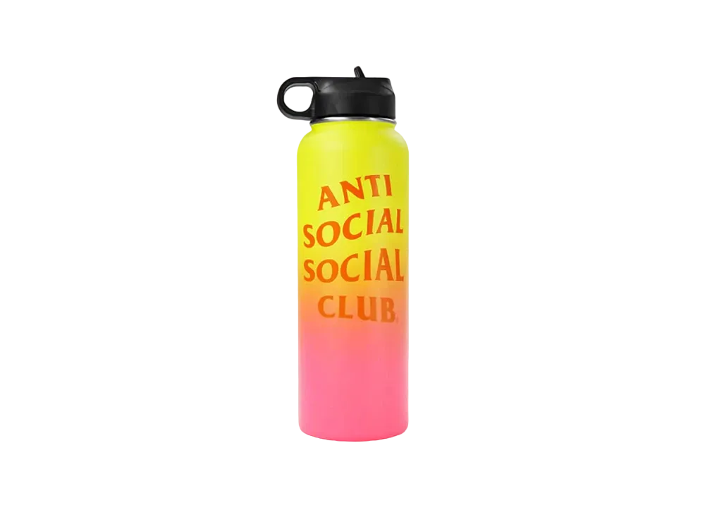 ANTI SOCIAL SOCIAL CLUB FW22 Thirst Trap Bottle "Yellow/Red"