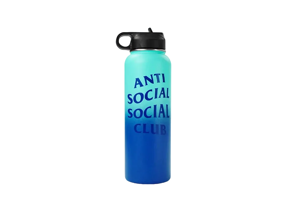 ANTI SOCIAL SOCIAL CLUB FW22 Thirst Trap Bottle "Blue/Teal"