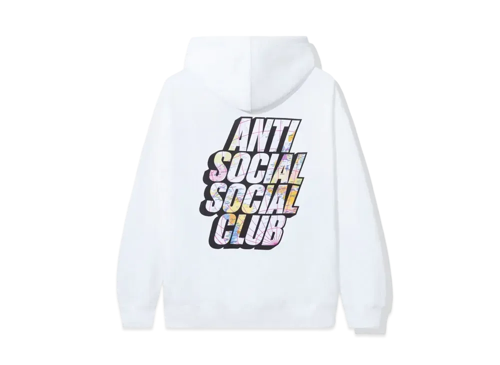 ANTI SOCIAL SOCIAL CLUB FW22 Drop A Pin Hoody "White"