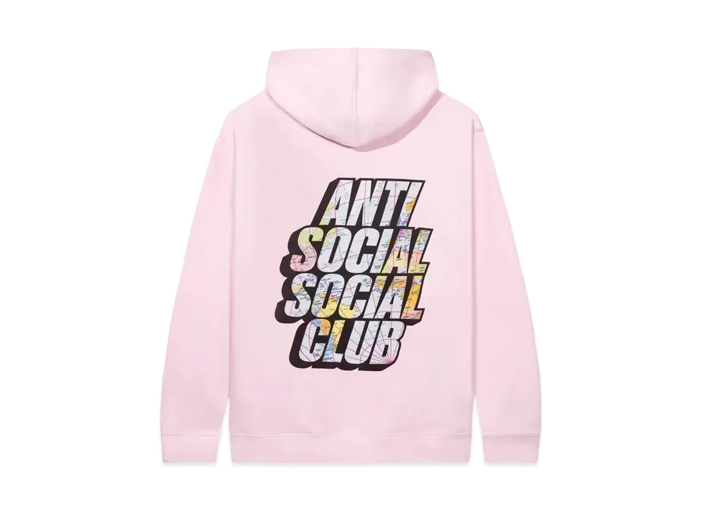 ANTI SOCIAL SOCIAL CLUB FW22 Drop A Pin Hoody "Pink"