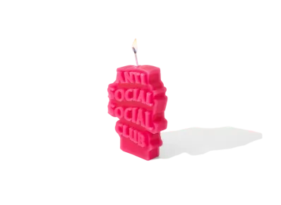 ANTI SOCIAL SOCIAL CLUB FW22 Dim Candle "Red"