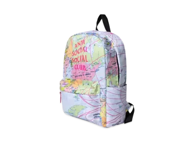 ANTI SOCIAL SOCIAL CLUB FW22 Current Location Backpack "Multi"