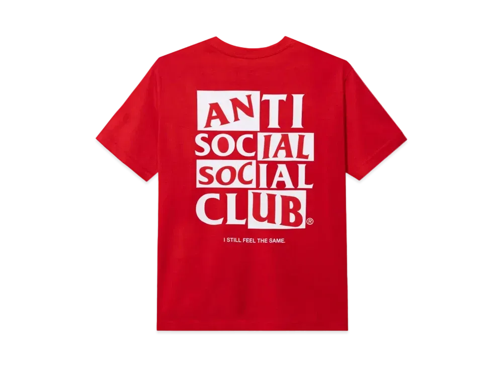 ANTI SOCIAL SOCIAL CLUB FW22 Muted Tee "Red"