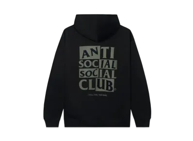 ANTI SOCIAL SOCIAL CLUB FW22 Muted Hoody "Black"