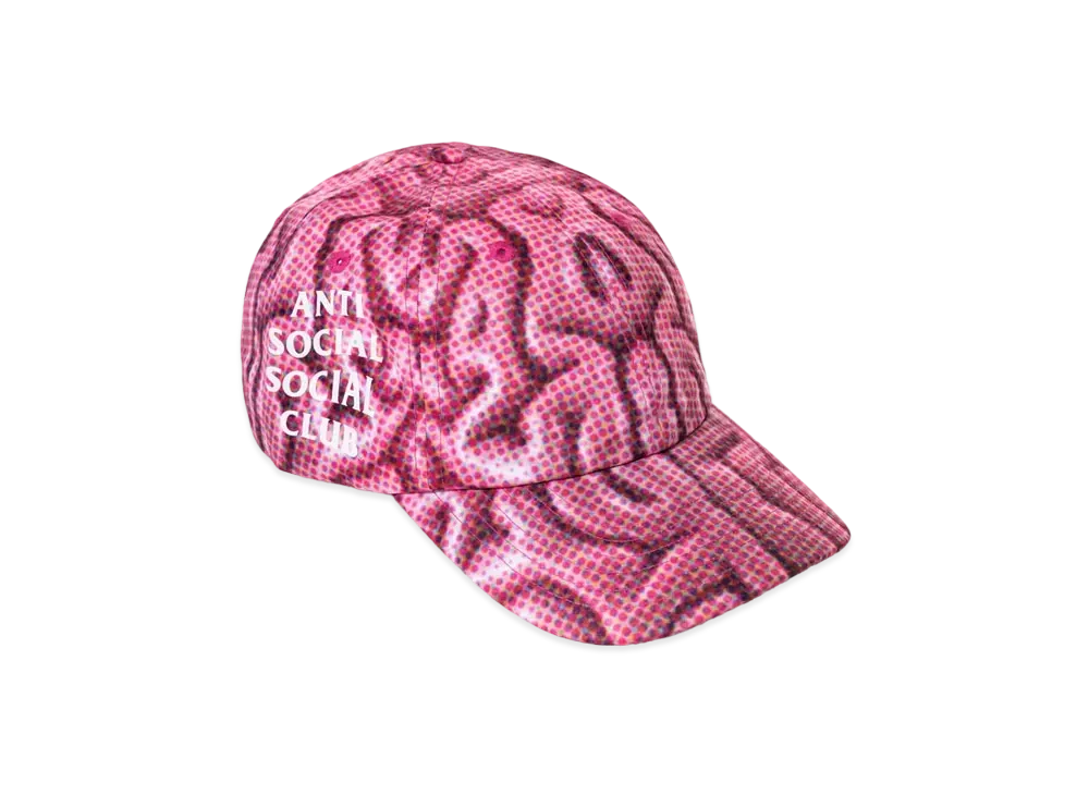 ANTI SOCIAL SOCIAL CLUB FW22 When The Mind Games Are Done Cap "Pink"
