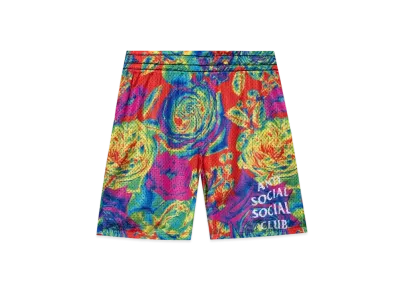 ANTI SOCIAL SOCIAL CLUB FW22 Pedals On The Floor Reversible Mesh Shorts "Multi"