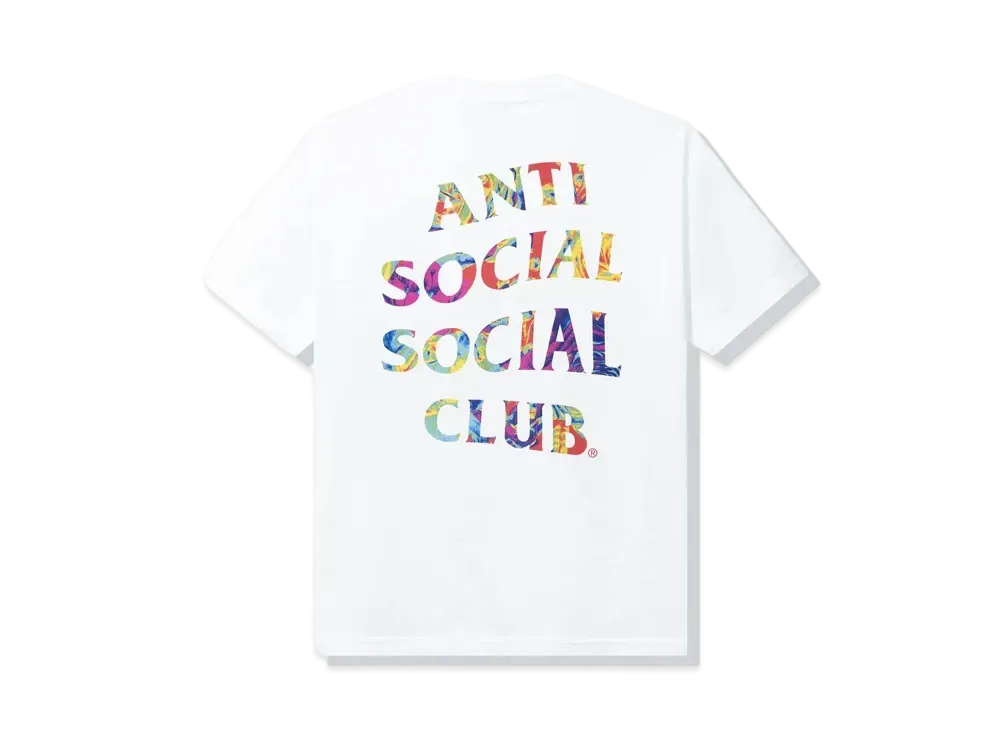 ANTI SOCIAL SOCIAL CLUB FW22 Pedals On The Floor Tee "White"