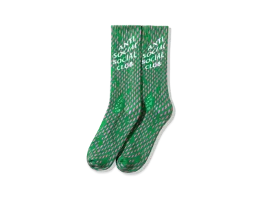 ANTI SOCIAL SOCIAL CLUB FW22 Tokyo 1997 Socks "Green"