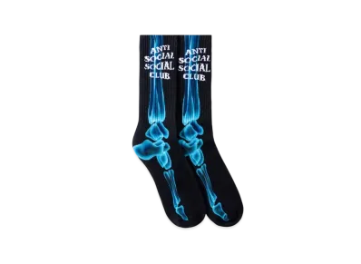 ANTI SOCIAL SOCIAL CLUB FW22 Fracture Socks "Black"