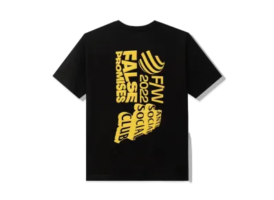 ANTI SOCIAL SOCIAL CLUB FW22 False Promises Tee "Black"