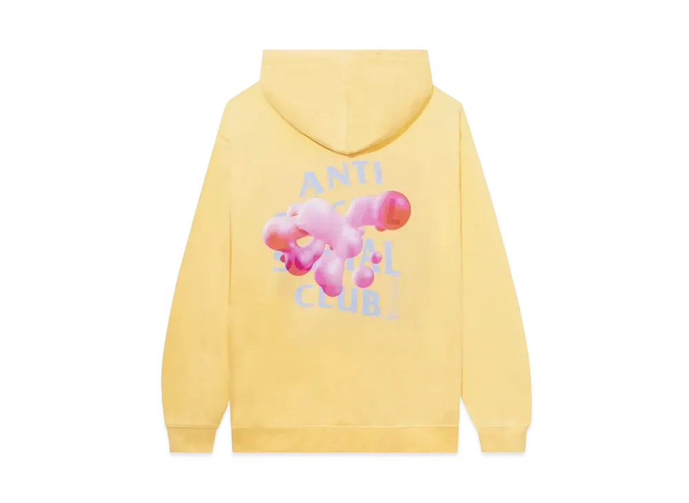ANTI SOCIAL SOCIAL CLUB FW22 Don't Touch Hoody "Cream"