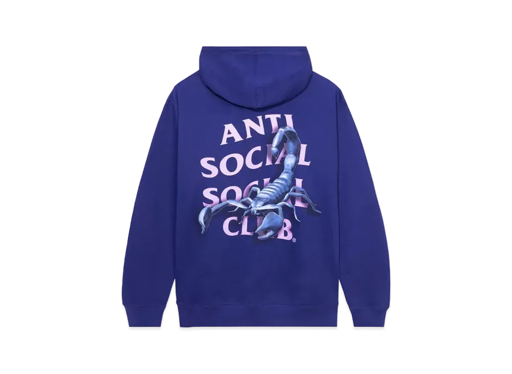 ANTI SOCIAL SOCIAL CLUB FA22 Moodsting Purple Hoodie "Purple"