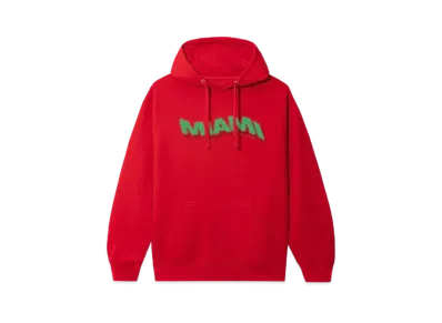 ANTI SOCIAL SOCIAL CLUB FA22 Miami Red Hoodie "Red"