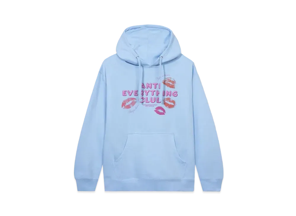 ANTI SOCIAL SOCIAL CLUB FA22 Anti Everything Club <3 Blue Hoodie "Blue"