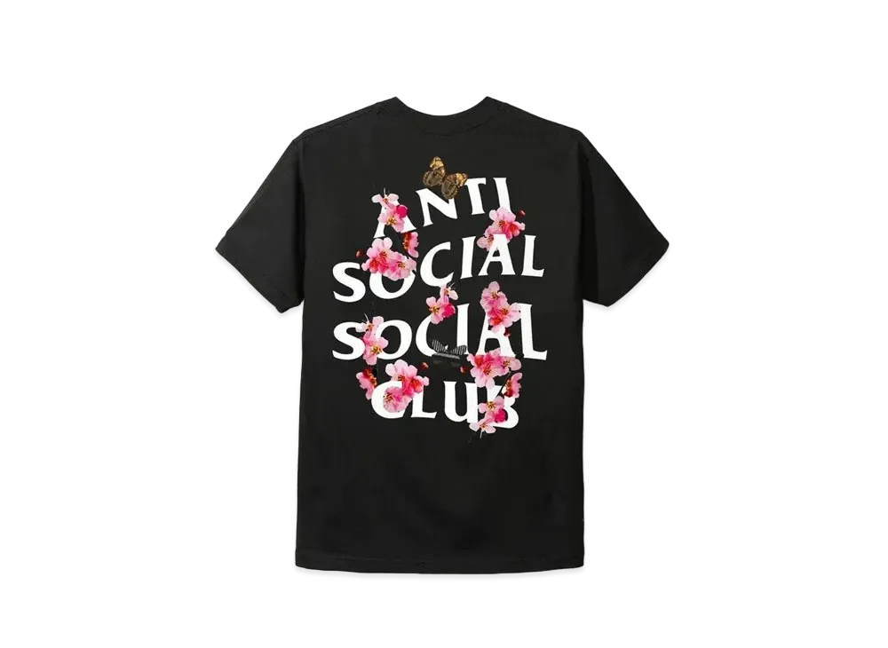 ANTI SOCIAL SOCIAL CLUB FA22 Kkoch Black Tee "Black"