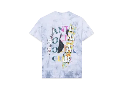 ANTI SOCIAL SOCIAL CLUB FA22 Dissociative Grey Tie Dye Tee "Grey"