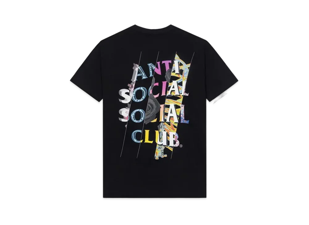 ANTI SOCIAL SOCIAL CLUB FA22 Dissociative Black Tee "Black"