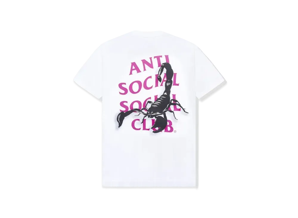 ANTI SOCIAL SOCIAL CLUB FA22 Moodsting White Tee "White"