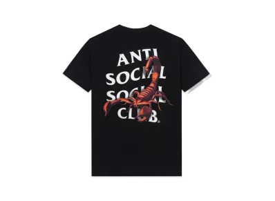 ANTI SOCIAL SOCIAL CLUB FA22 Moodsting Black Tee "Black"