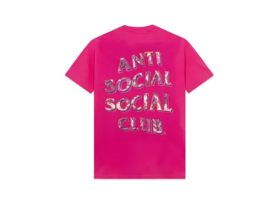 ANTI SOCIAL SOCIAL CLUB FA22 Layer Lock Hot Pink Tee "Hot Pink"
