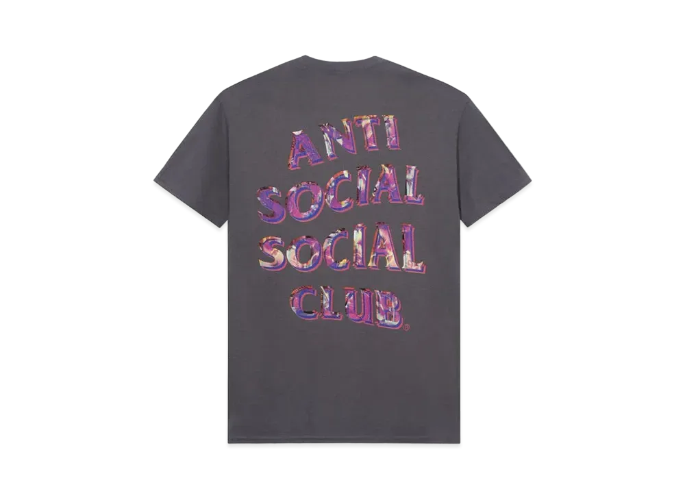 ANTI SOCIAL SOCIAL CLUB FA22 Layer Lock Dark Grey Tee "Dark Gray"