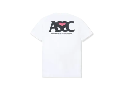ANTI SOCIAL SOCIAL CLUB FA22 Negative Space White Tee "White"
