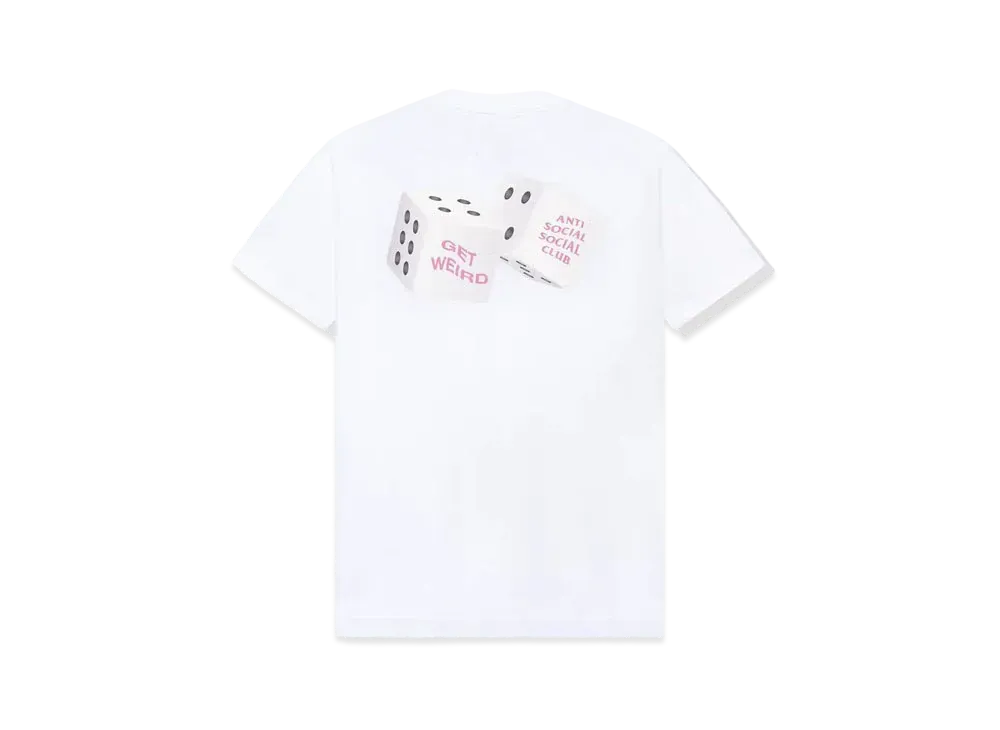ANTI SOCIAL SOCIAL CLUB FA22 Best Of Luck White Tee "White"