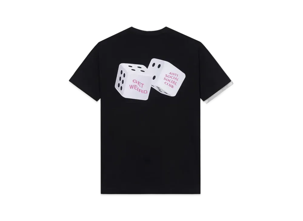 ANTI SOCIAL SOCIAL CLUB FA22 Best Of Luck Black Tee "Black"