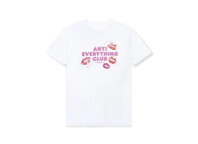 ANTI SOCIAL SOCIAL CLUB FA22 Anti Everything Club <3 White Tee "White"