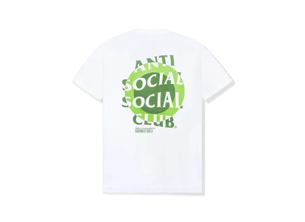 ANTI SOCIAL SOCIAL CLUB FA22 Impatient White Tee "White"