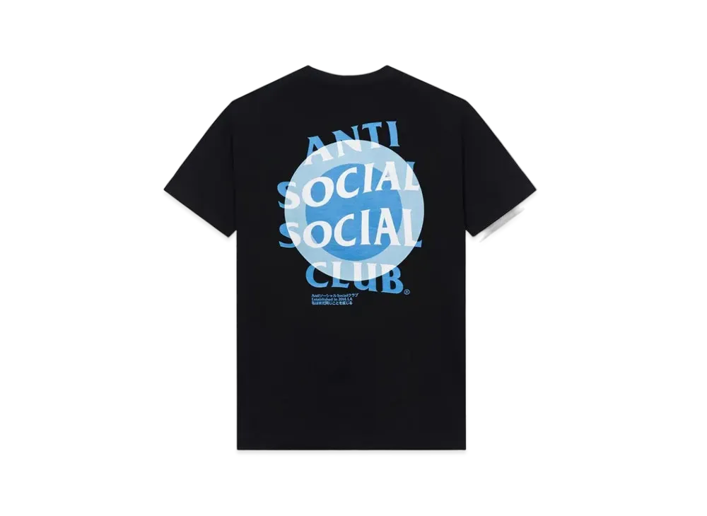 ANTI SOCIAL SOCIAL CLUB FA22 Impatient Black Tee "Black"