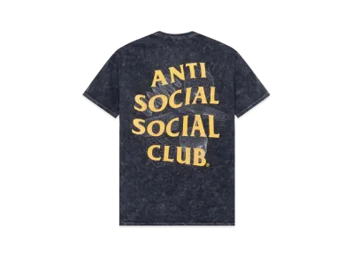 ANTI SOCIAL SOCIAL CLUB FA22 The Shape Of Things Black Mineral Wash Tee "Black"