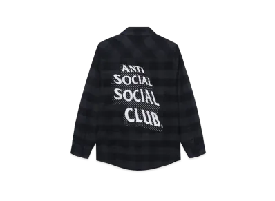 ANTI SOCIAL SOCIAL CLUB FA22 Happiest Place On Earth Black/Grey Flannel "Black/Gray"