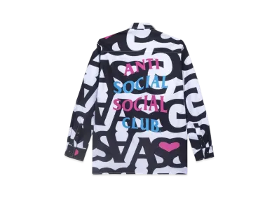 ANTI SOCIAL SOCIAL CLUB FA22 Negative Space L/S Cotton White Button up "White"