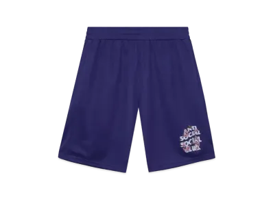 ANTI SOCIAL SOCIAL CLUB FA22 Drama Club Purple Mesh Shorts "Purple"