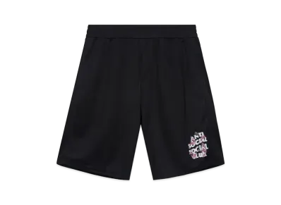ANTI SOCIAL SOCIAL CLUB FA22 Drama Club Black Mesh Shorts "Black"