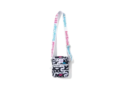 ANTI SOCIAL SOCIAL CLUB FA22 Negative Space White Side Bag "White"