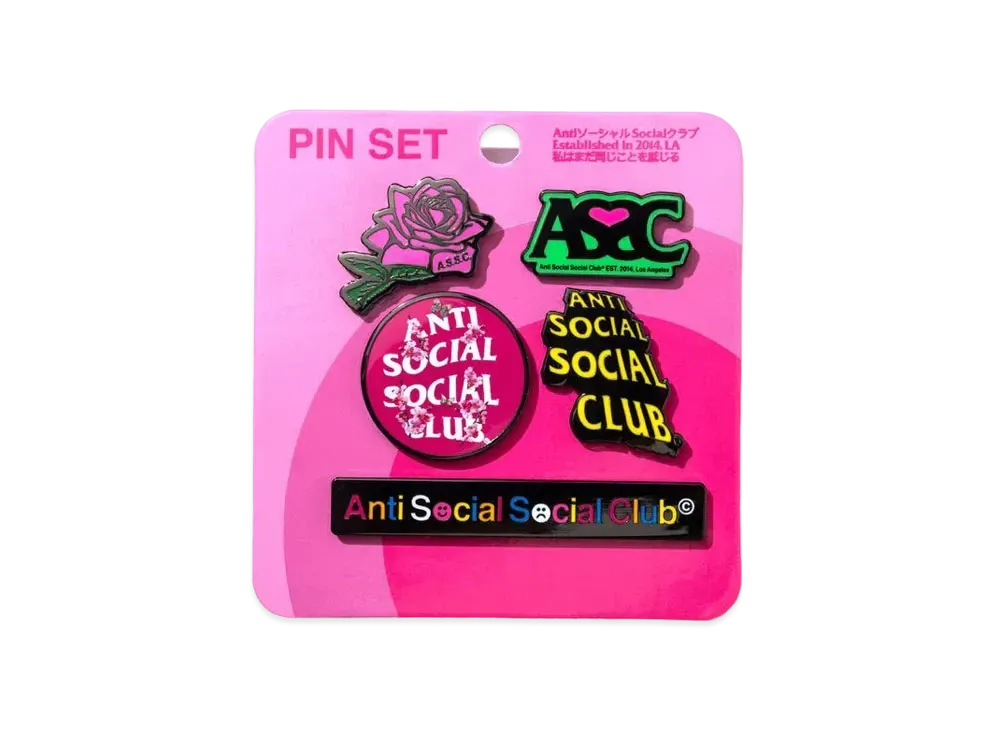 ANTI SOCIAL SOCIAL CLUB FA22 Punk Rock "Pink"