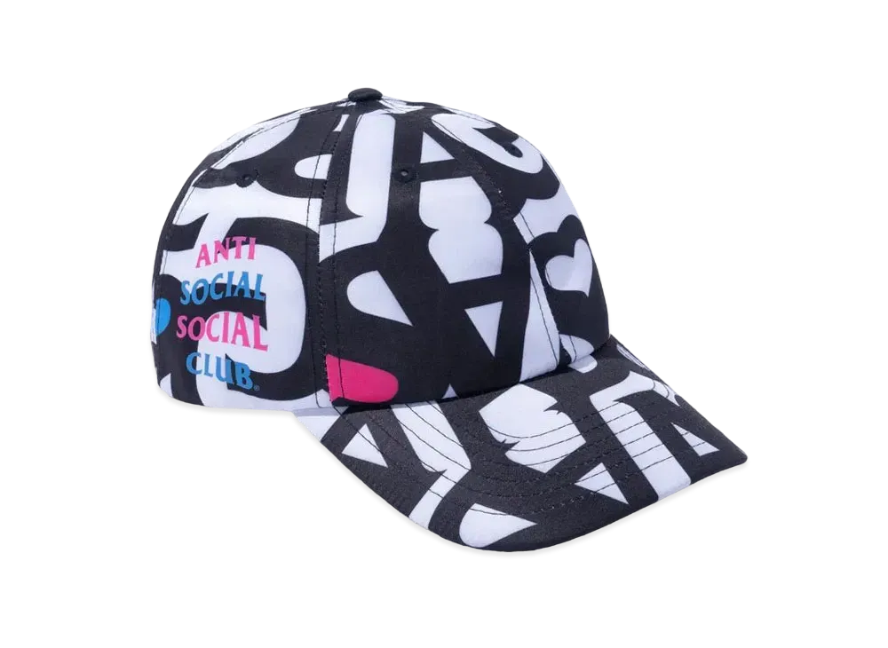 ANTI SOCIAL SOCIAL CLUB FA22 Negative Space White Cap "White"