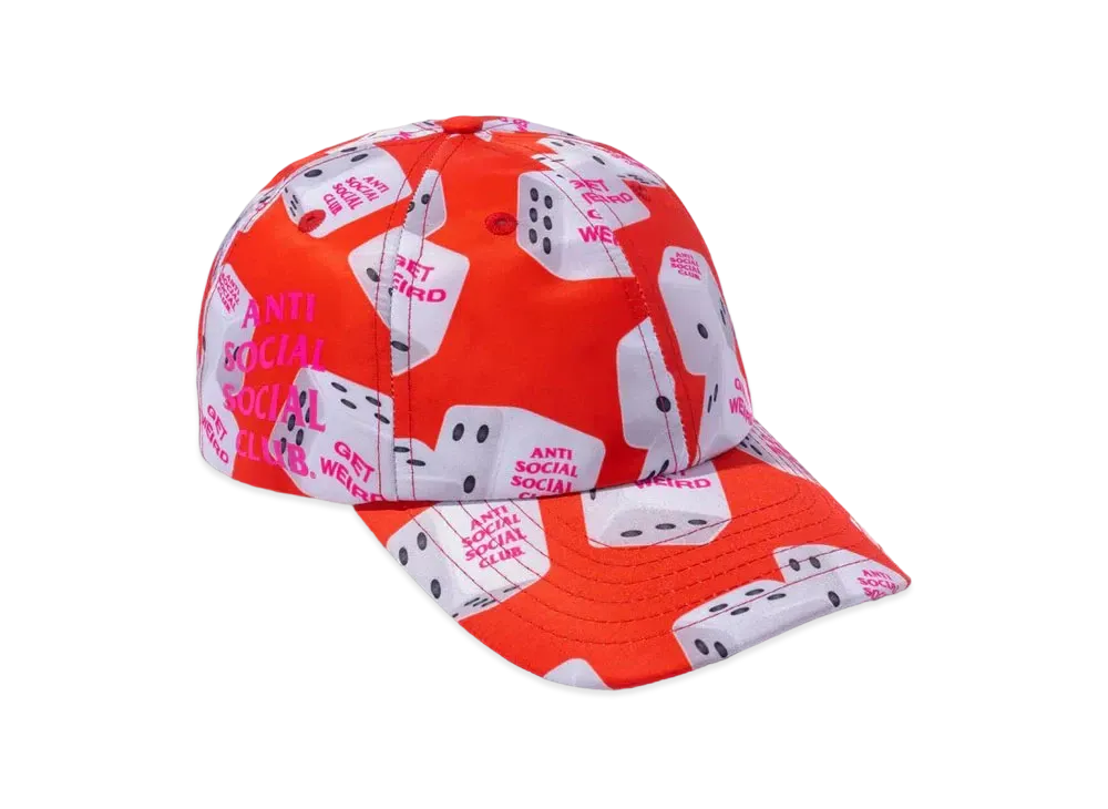 ANTI SOCIAL SOCIAL CLUB FA22 7 (4) 7 Red Cap "Red"