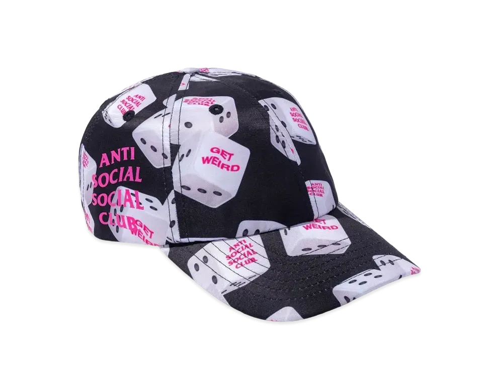 ANTI SOCIAL SOCIAL CLUB FA22 7 (4) 7 Black Cap "Black"